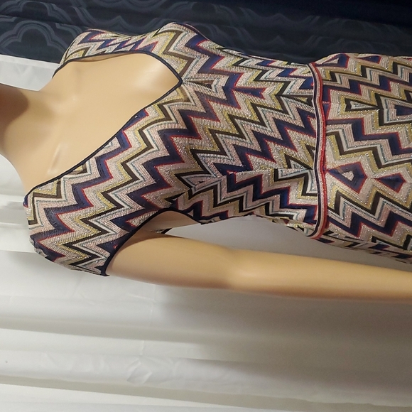 Missoni zic zac dressed classic and beautiful size 44 last one never see again - Picture 15 of 17